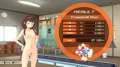 Играть Kandagawa Jet Missys - бег на беговой дорожке обнаженной статуи Missys