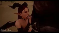 Abspielen Succuba-Baby macht Minotaurus Teras (Wilderness Living 3D-Porno)