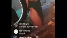 Redare Lixett endure caliente în prezentagram famosa tik toker