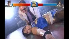 Reproduzir Chun li de durões andando de trenó para ser fodido