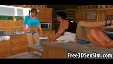 Oynat Isırgan otu susamış fucworld-çırpıcı iki 3d eskiz bebek