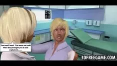 Reproduzir Sobre 3d staketoy com um bebê loiro de peitões gostoso