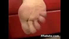 再生 あからさまなスカート パンスト下はほとんど浸透していない