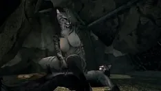 Jouer Les khajiits divertissent un invité au camp - porno skyrim modifié