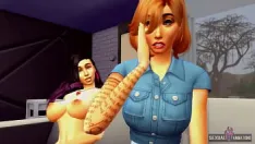 Riproduci La madre della mia amica mi seduce per fare sesso lesbo - animazioni sessuali hot
