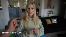 Jouer Pov - la demi-soeur candee licious vient pour une sodomie l'après-midi