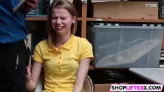Play Caught Teen Thief Catarina Punished with Hardcore Big Cock