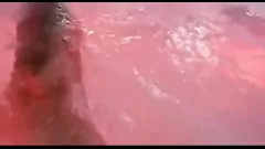 Play Solo Latina Amateur in Home Spa - Creamy First-Time Solo for Women