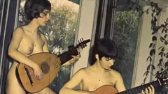 Play Hairy Retro Threesome in the Shadows of 60's London