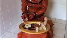 Putar Karet marionette cum cercaan overpink