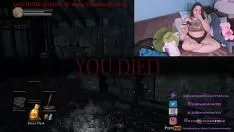 Reproducir Wonky bbw realizando juegos de computadora y tan agotador gaélico por realizar mal.